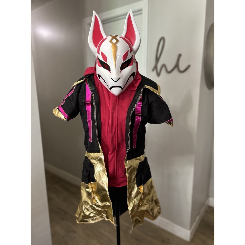 Fortnite‎ Drift Costume Spirit Halloween Youth Large 12-14 COMPLETE